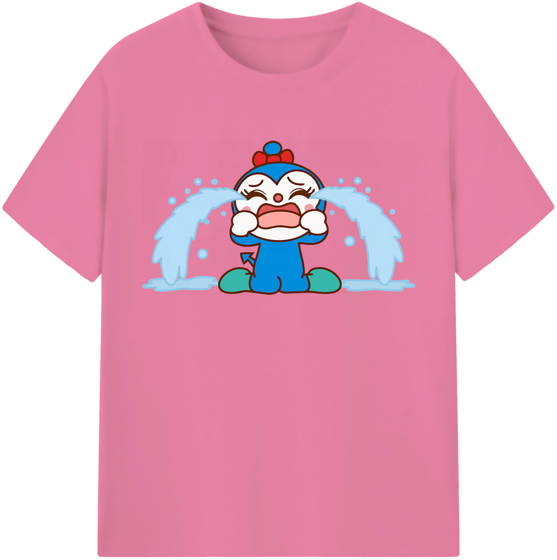 （画像用） アンパンマン Anpanman 綿100％半袖Tシャツ（フロントプリント）